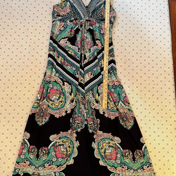 Metaphor XL Maxi Dress Boho Blue Pink Comfy CoolβFun - Picture 9 of 12